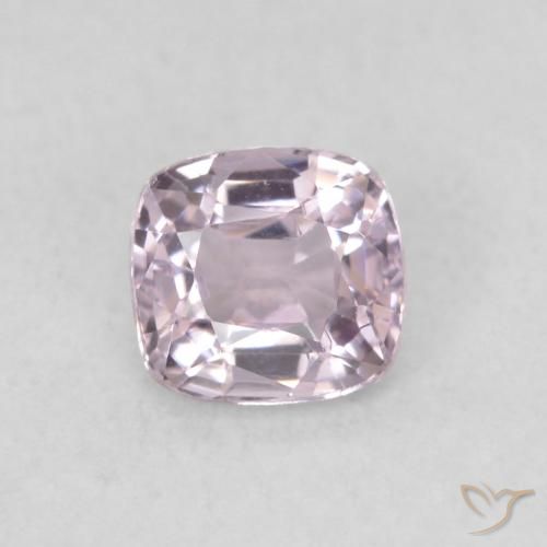 0.48ct Naturel Pourpre rosâtre très clair Spinelle, Coussin, VVS