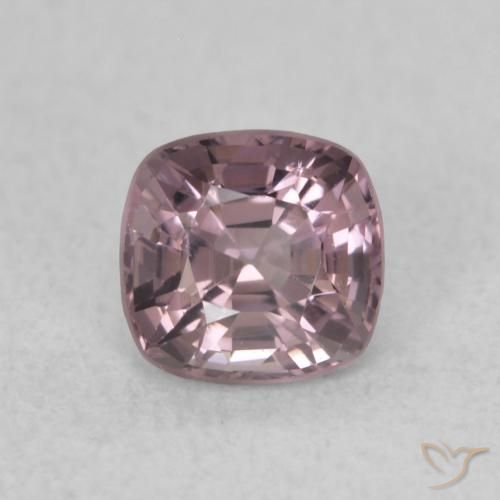 0.55ct Naturel Violet Rosâtre Spinelle, Coussin, VVS