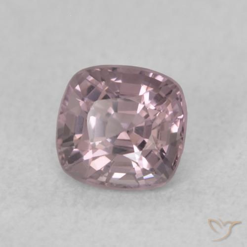 Spinelle Violet Rosâtre naturelle Coussin, 0.55 ct, VVS