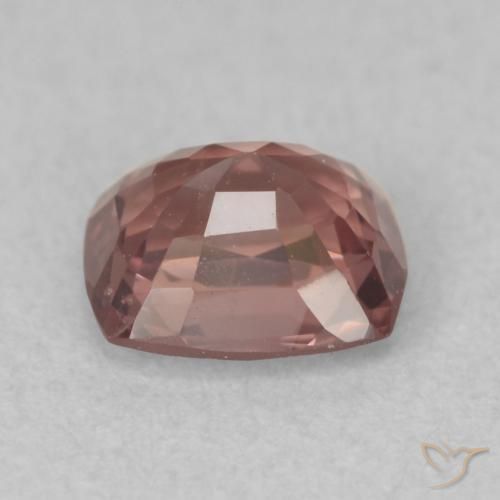 Spinelle Orange rose naturelle Coussin, 0.80 ct, VVS-VS