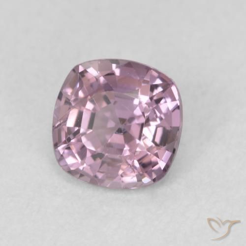 Spinelle Gris-pourpre naturelle Coussin, 0.65 ct, VS