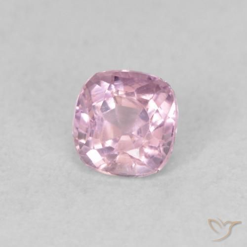 Spinelle Rose bubblegum très clair naturelle Coussin, 0.45 ct, VS
