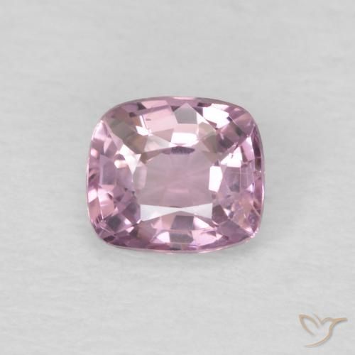 0.59ct Naturel Pourpre rosâtre léger Spinelle, Coussin, VVS-VS