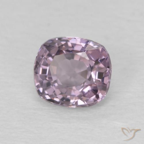 Spinelle Pourpre gris naturelle Coussin, 0.81 ct, VVS-VS