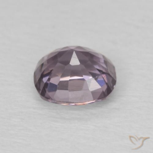 Spinelle Pourpre gris naturelle Coussin, 0.81 ct, VVS-VS