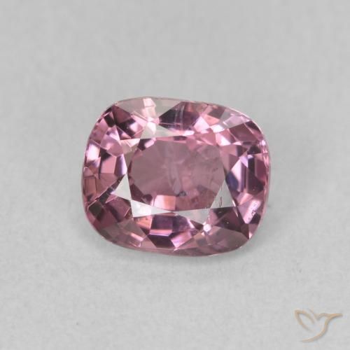 0.88ct Naturel Violet Rosâtre Spinelle, Coussin, VS