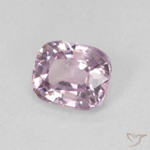Spinelle Pourpre rosâtre très clair naturelle Coussin, 0.73 ct, VVS-VS