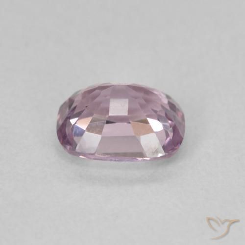 Spinelle Pourpre rosâtre très clair naturelle Coussin, 0.73 ct, VVS-VS