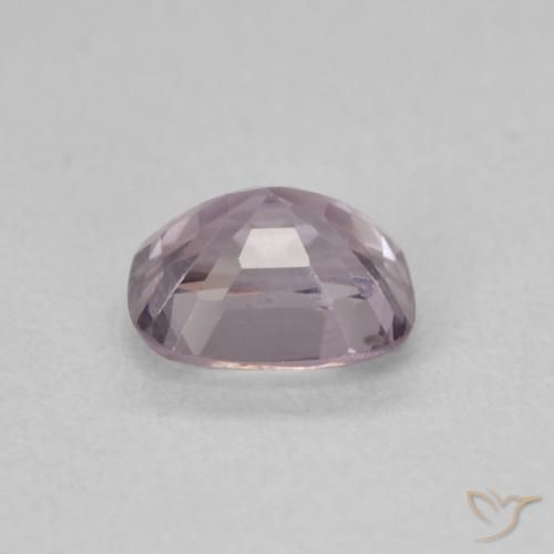 Spinelle Pourpre gris rosâtre naturelle Coussin, 0.75 ct, VVS-VS