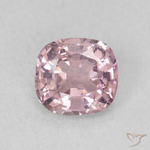0.68ct Naturel Rose Spinelle, Coussin, VS