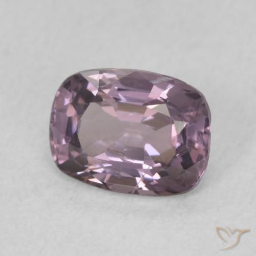 Spinelle Violet clair naturelle Coussin, 0.85 ct, VS