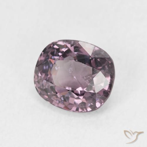 Spinelle Pourpre foncé naturelle Coussin, 1.11 ct, VVS-VS