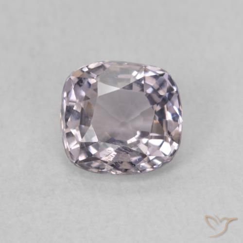 0.64ct Naturel Gris Spinelle, Coussin, VS, Photo A