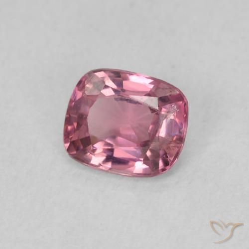 Spinelle Rose vif naturelle Coussin, 0.50 ct, VS