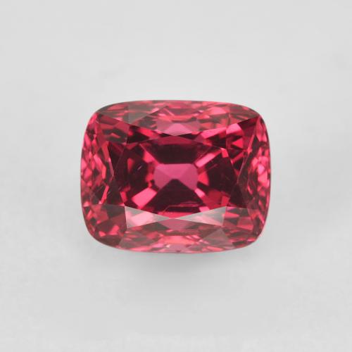 1.46ct Naturel Rouge foncé Spinelle, Coussin, VVS-VS