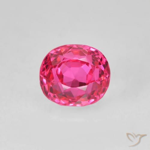 0.58ct Naturel Rose vif Spinelle, ovale, VS