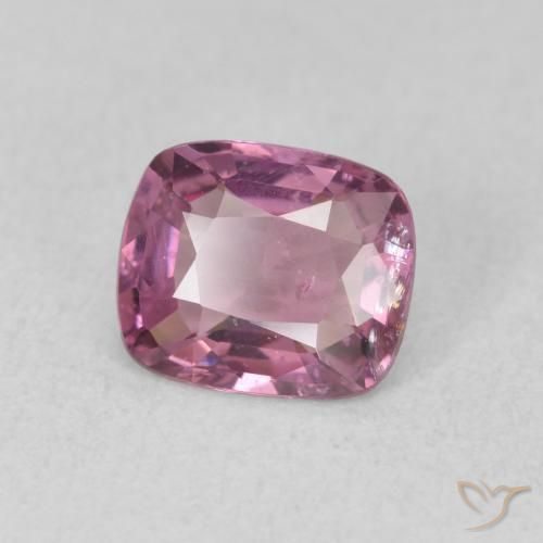 Spinelle Violet clair naturelle Coussin, 1.17 ct, VS