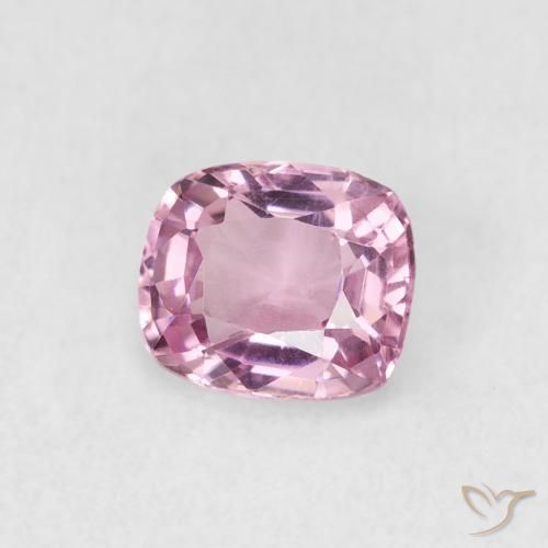 Spinelle Violet clair naturelle Coussin, 0.96 ct, VS