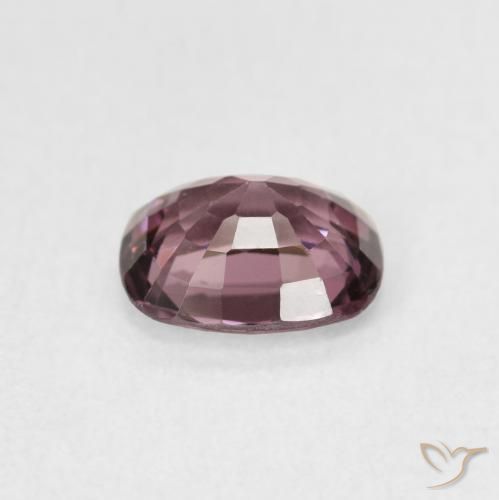 Spinelle Pourpre foncé naturelle Coussin, 1.25 ct, VVS-VS