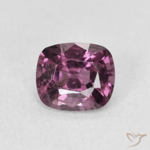 0.86ct Naturel Violet foncé Spinelle, Coussin, VS