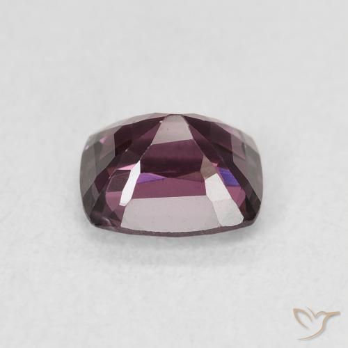 Spinelle Pourpre foncé naturelle Coussin, 1.20 ct, VS