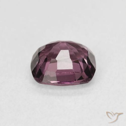 Spinelle Violet rougeâtre naturelle Coussin, 1.02 ct, VS