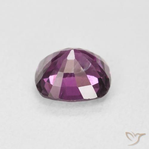 Spinelle Violet foncé naturelle Coussin, 1.10 ct, VS