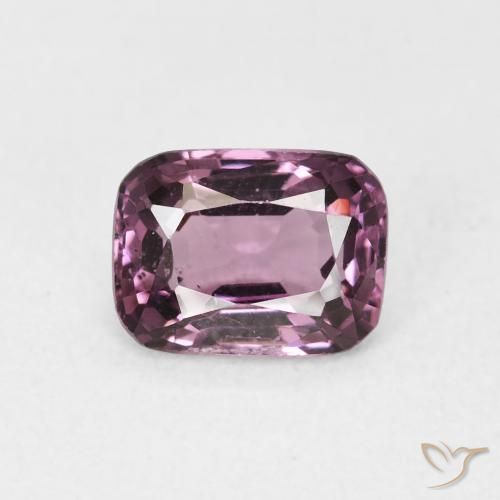 1.16ct Naturel Mauve pourpre foncé Spinelle, Coussin, VS