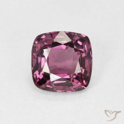 1.01ct Naturel Medium Dark-Purple Spinelle, Coussin, VS