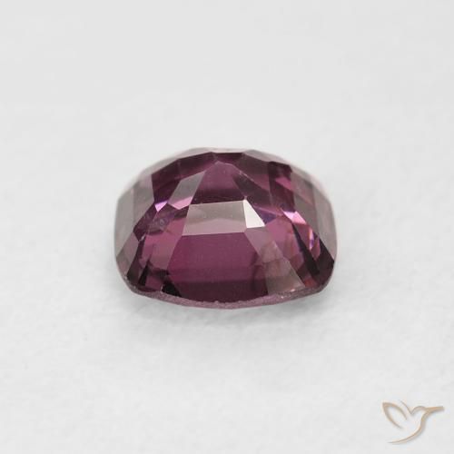 Spinelle Medium Dark-Purple naturelle Coussin, 1.01 ct, VS