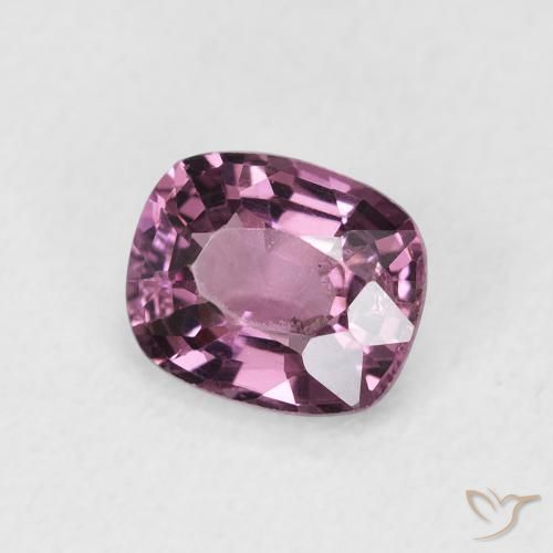 Spinelle Pourpre prune naturelle Coussin, 1.00 ct, VS