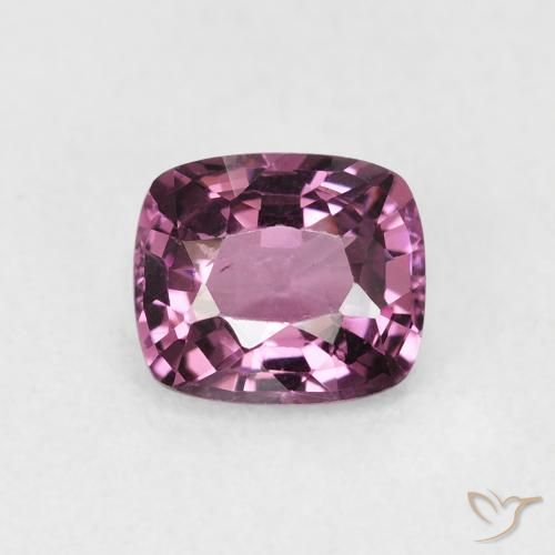 1.14ct Naturel Pourpre foncé Spinelle, Coussin, VS