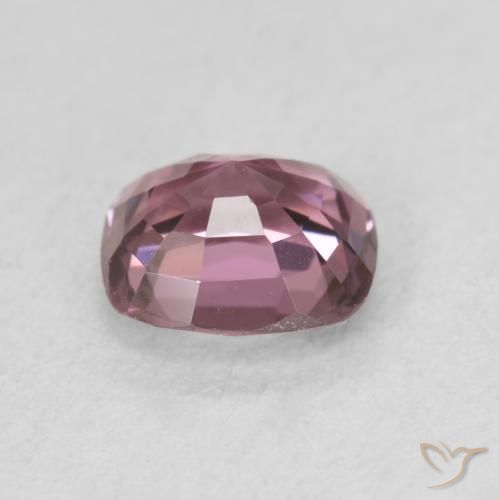Spinelle Violet Rosâtre naturelle Coussin, 1.13 ct, VVS-VS