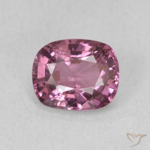 1.00ct Naturel Medium Dark-Purple Spinelle, Coussin, VS