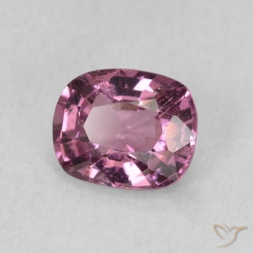 Spinelle Medium Dark-Purple naturelle Coussin, 1.00 ct, VS