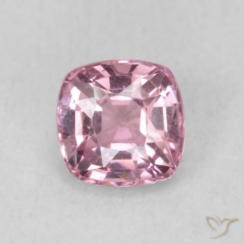 0.86ct Naturel Rose bubblegum Spinelle, Coussin, VS