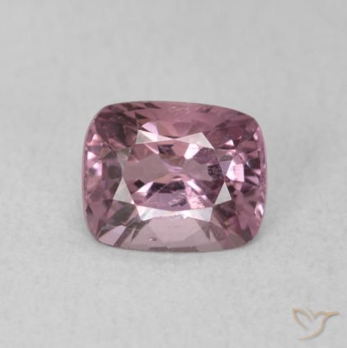 0.96ct Naturel Violet Rosâtre Spinelle, Coussin, VS