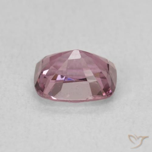 Spinelle Violet Rosâtre naturelle Coussin, 0.96 ct, VS