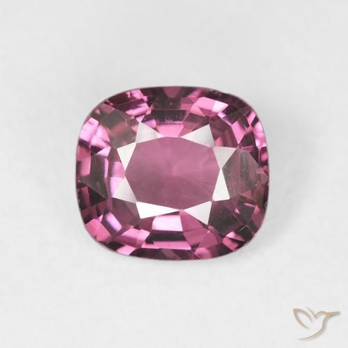 0.95ct Naturel Rose foncé Spinelle, Coussin, VS