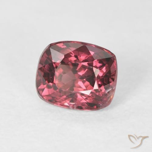 Spinelle Pourpre moyen naturelle Coussin, 0.98 ct, VS