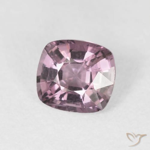 Spinelle Medium Dark-Purple naturelle Coussin, 0.96 ct, VS