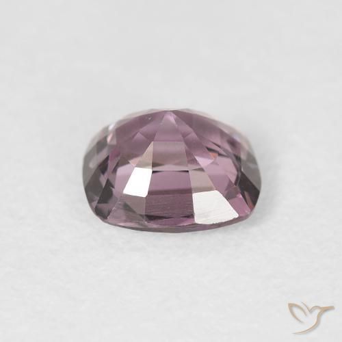 Spinelle Medium Dark-Purple naturelle Coussin, 0.96 ct, VS