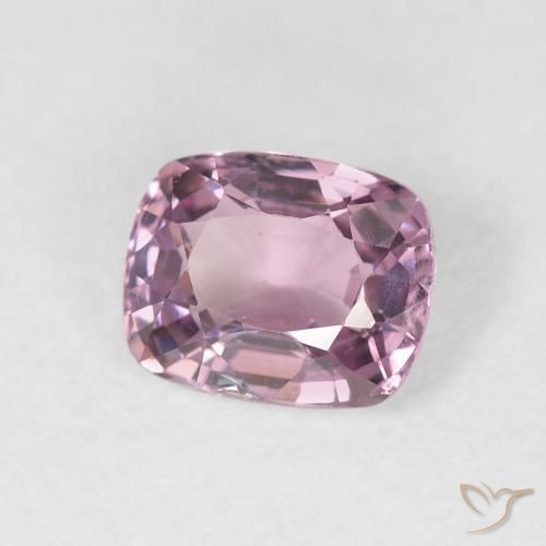 Spinelle Violet clair naturelle Coussin, 1.13 ct, VS