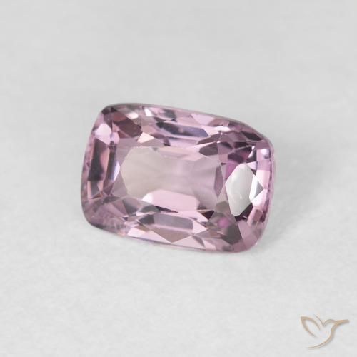 Spinelle Violet clair naturelle Coussin, 1.12 ct, VS