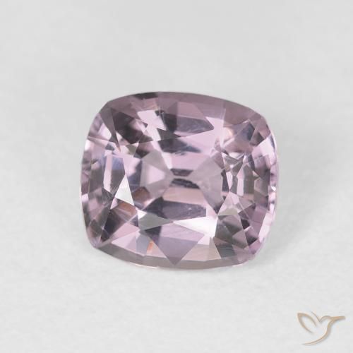 Spinelle Violet clair naturelle Coussin, 1.23 ct, VS
