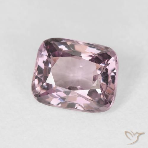Spinelle Violet clair naturelle Coussin, 1.19 ct, VS