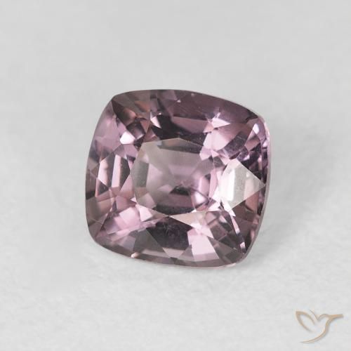 Spinelle Violet clair naturelle Coussin, 1.15 ct, VS