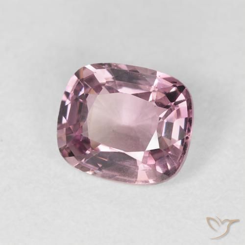 Spinelle Violet clair naturelle Coussin, 1.27 ct, VS