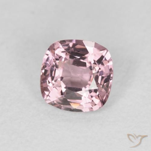 Spinelle Violet clair naturelle Coussin, 1.10 ct, VS