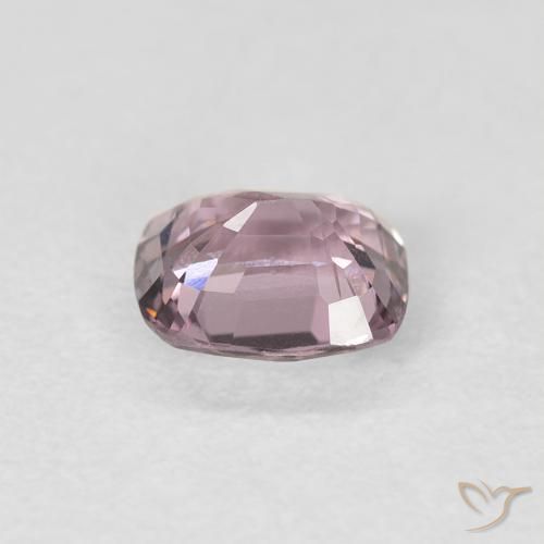 Spinelle Violet Rosâtre naturelle Coussin, 1.00 ct, VS